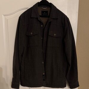 Roark Sherpa lined flannel shirt/jacket size M